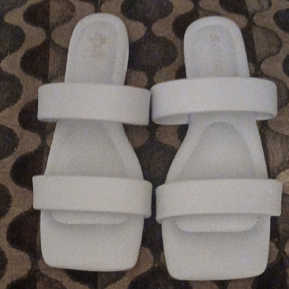 Womens Powder Blue Sandals